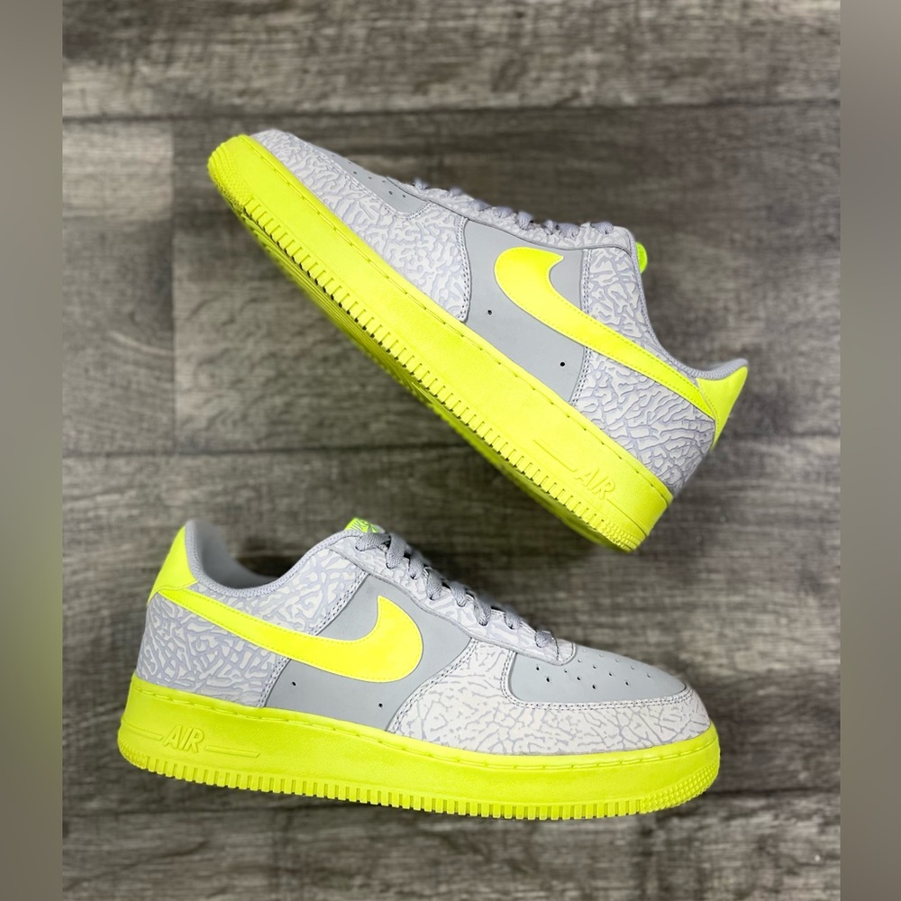 lime green af1 low